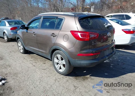 2011 Kia Sportage Lx from USA, damaged, VIN KNDPBCA26B7062913